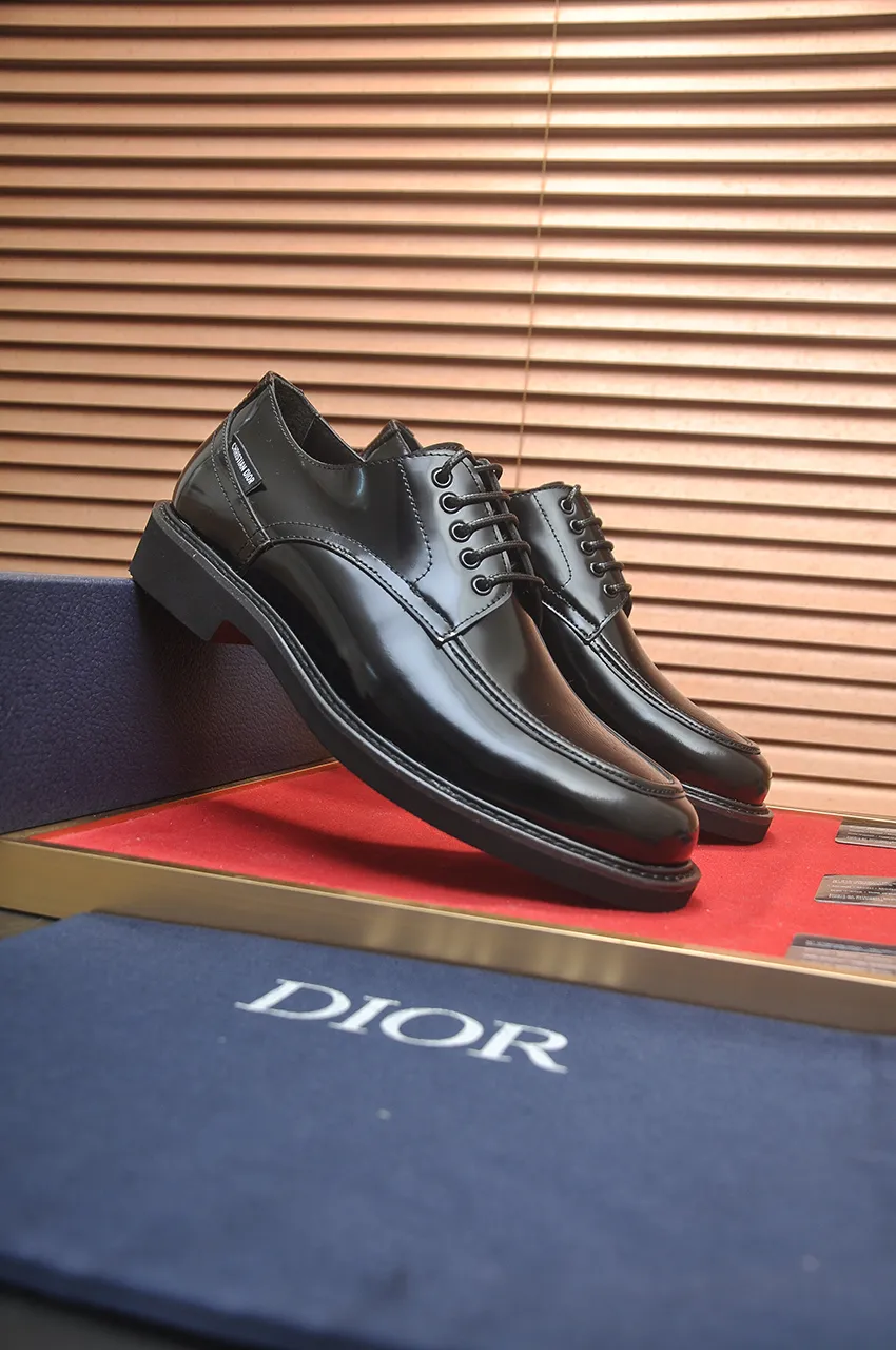 Men's shoes 💰680💶[Dior] (water-dyed cowhide lining) Dior original 1:1 high-quality factory, imported original materials, imported raw cowhide, water-dyed cowhide lining, original TPU outsole, code number: 39-44 (38.45 custom-made)